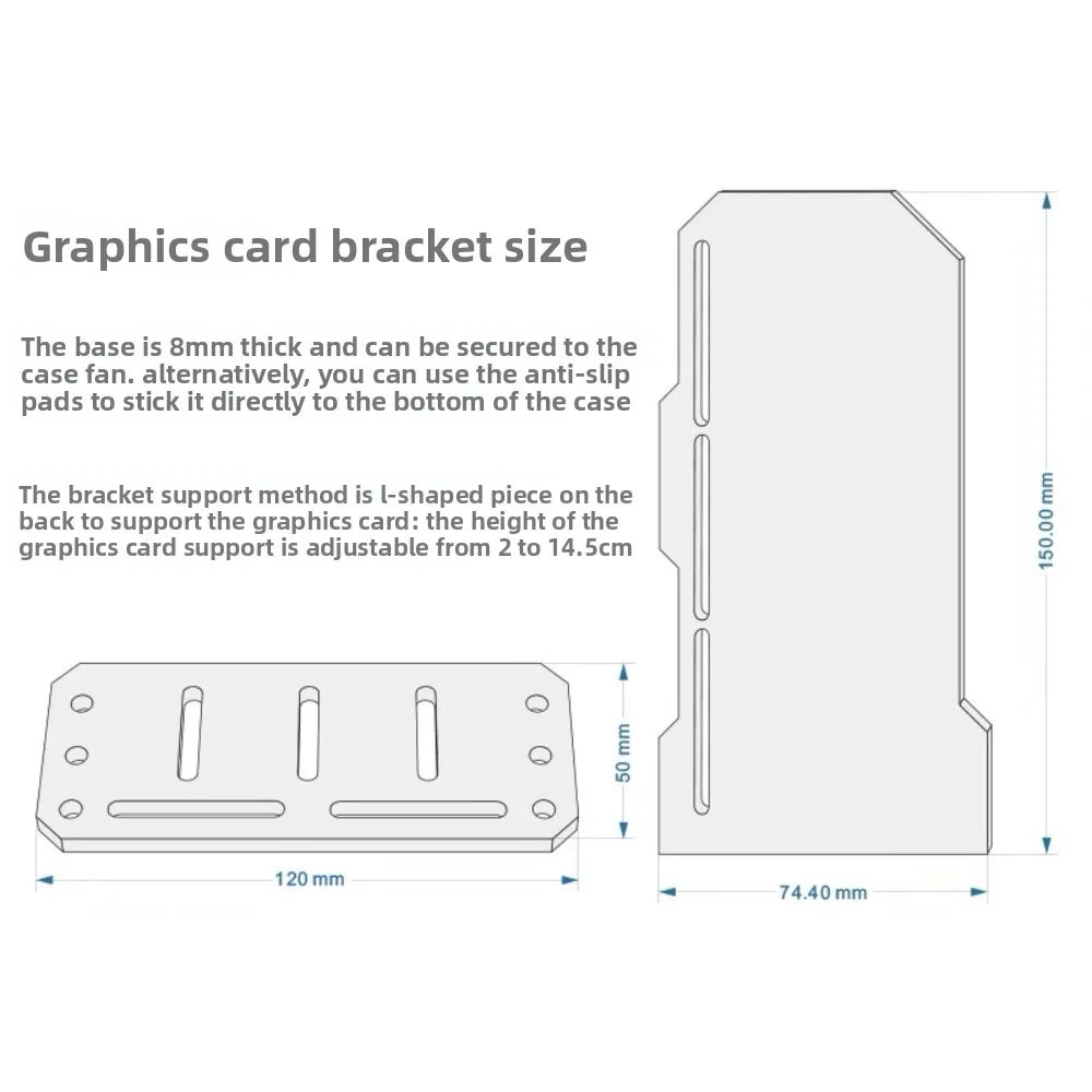 DIY Mirror VGA Holder ARGB Gam - Gaming Accessories Holder บทวิจารณ์และราคา