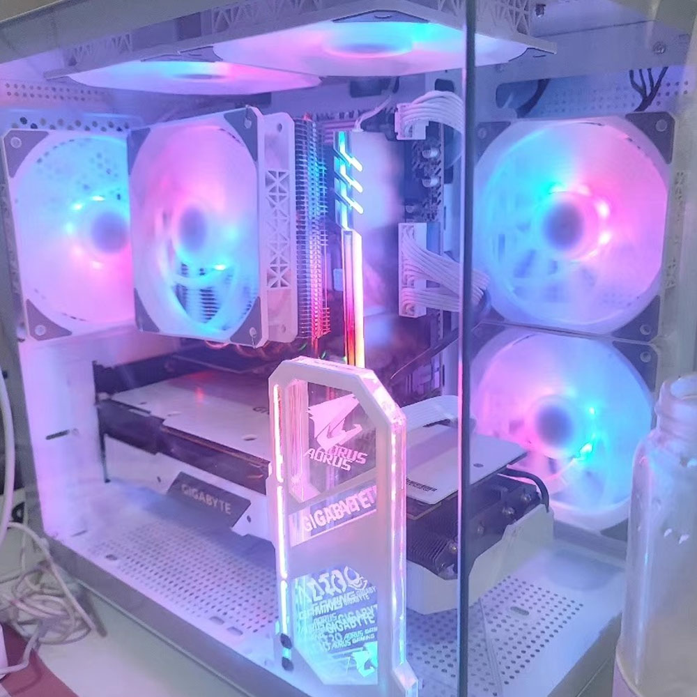 DIY Mirror VGA Holder ARGB Gam - Gaming Accessories Holder บทวิจารณ์และราคา