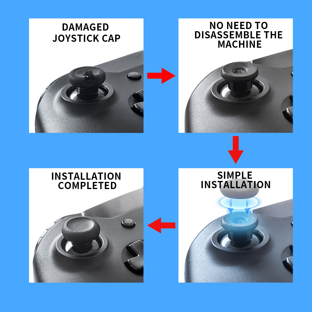 Joystick Replacement Caps for  - Gaming Accessories For Xbox Series X บทวิจารณ์และราคา